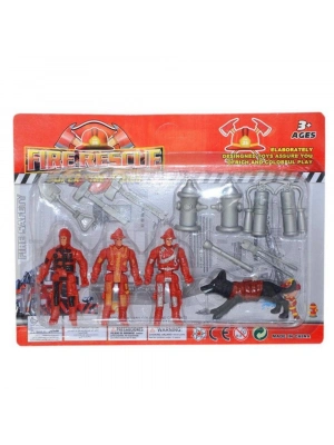 İtfaiye Seti Kartela 13 Parça - A15-7