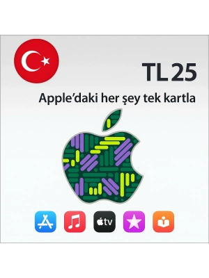 iTunes Gift Card 25 TL