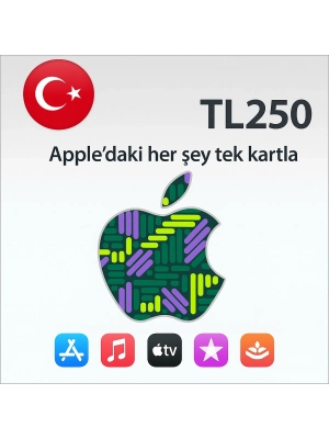 iTunes Gift Card 250 TL