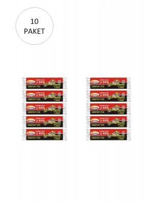 J-650 Jumbo Boy Çöp Torbası 80 x 110 cm 10 Lu Rulo x 10 Paket = 100 Adet (Siyah)