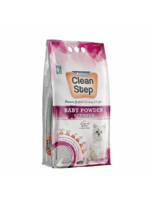 Jadawa Clean Step Topaklanan Bebek Pudralı Doğal Kedi Kumu 1 Adet 10 Lt