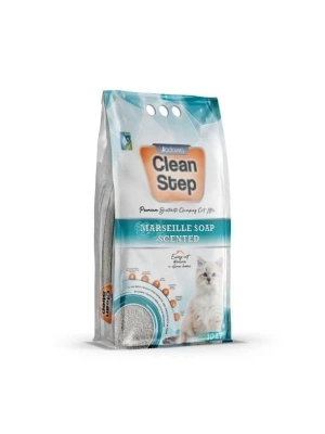 Jadawa Clean Step Topaklanan Marsilya Sabunlu Doğal Kedi Kumu 1 Adet İnce 10 Lt