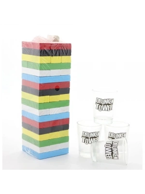 Jenga Shot Bardak Oyunu Model 1