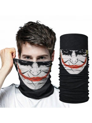 Joker Desenli Çok Amaçlı Buff – Yüz, Boyun Ve Bandana Maskesi 5 No