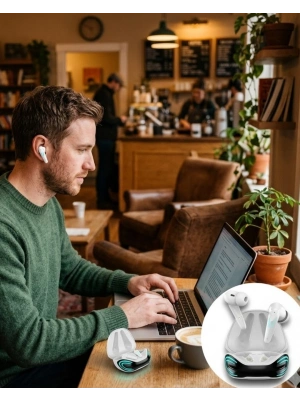 Kablosuz Bluetooth Gaming Kulaklık iPhone 12 iPhone 14 Samsung S22 Redmi Note 11 Uyumlu