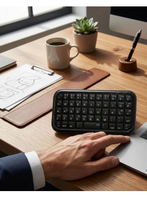 Kablosuz Mini Bluetooth Klavye Telefon Tablet PC Uyumlu