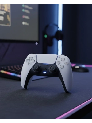 ® Kablosuz Oyun Kumandası PS5 İçin Titreşimli ve Konforlu Kullanım