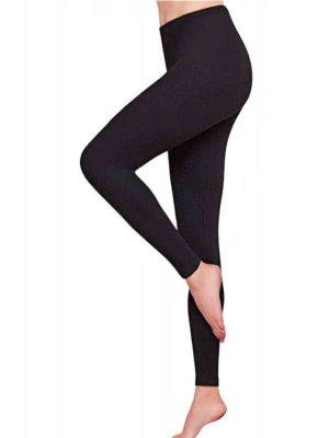 Kadın Kışlık Termal Sıcak Tutan İçlik Tayt Siyah KBR