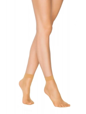 Kadın Ten Süper 15 Mat Soket Çorap Ten