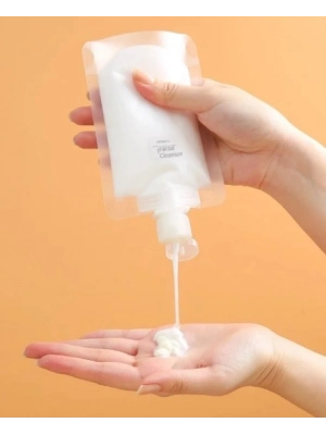 3 Adet 100ml Krem Şampuan Kabı Tekrar Kullanılabilir Set