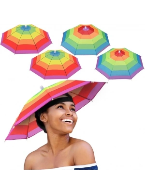 Kafa Şemsiyesi Gökkuşağı