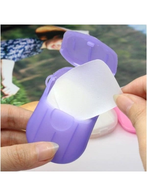 Kağıt Seyahat Sabunu 20 Adet