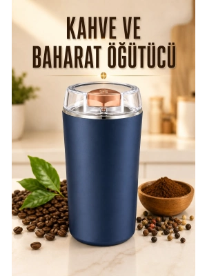 Kahve Ve Baharat Öğütücü Paslanmaz Çelik Dayanıklı Kolay Kullanım