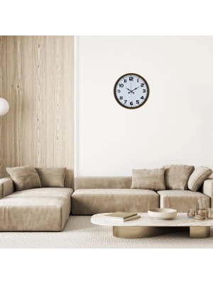 Kahverengi 36 Cm Standart Duvar Saati