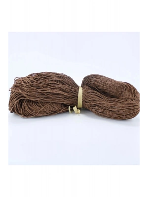 KahveRenk Renk Çile Kağıt İp Çanta Ipi Supla Ipi  No:43 - (550-600 gr)