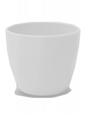 Kaktüs Saksı Kare Beyaz 8 x 8 x 7 cm Royaleks-KRS-400