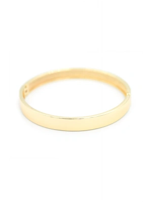 Kalın Ajda Bilezik - Altın