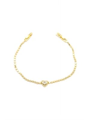 Kalp Bileklik - Altın