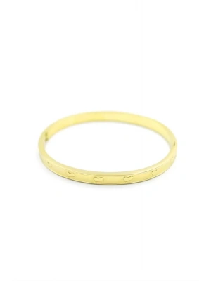 Kalp Bilezik - Altın