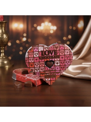 Kalp Hediye Çikolata