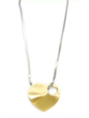 Kalp Kolye - Altın