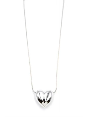 Kalp Kolye - Gümüş