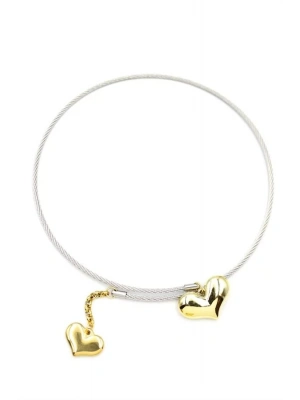 Kalp Tasma Kolye - Gümüş