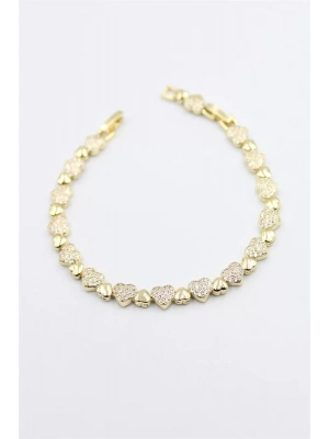 Kalp Xuping Bileklik - Altın