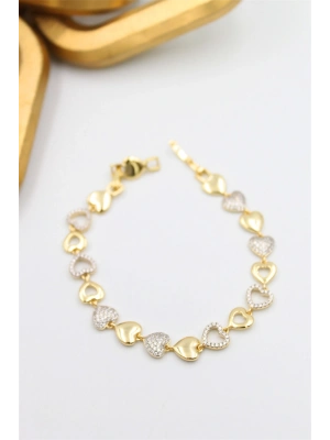 Kalp Xuping Vip Bileklik - Altın