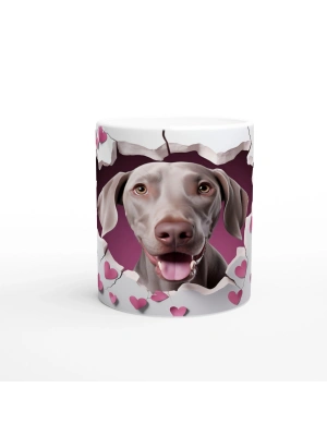 Kalpleri Fetheden Vizsla Temalı Baskılı Kupa Bardak