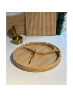 Kapaklı 3 Bölmeli Çerezlik