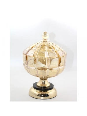 Kapaklı Cam Şekerlik Model 2