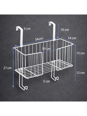 Kapı Arkası Ütü ve Ütü Masası Askısı Organizer