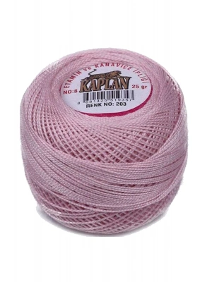 Kaplan Etamin Ve Kanaviçe İpi 8 No Kod/Renk: 203 - Royaleks