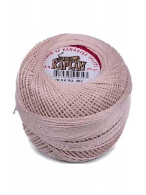 Kaplan Etamin Ve Kanaviçe İpi 8 No Kod/Renk: 302 - Royaleks