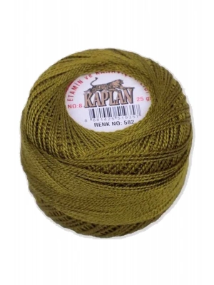 Kaplan Etamin Ve Kanaviçe İpi 8 No Kod/Renk: 582 - Royaleks