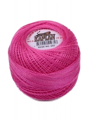 Kaplan Etamin Ve Kanaviçe İpi 8 No Kod/Renk: 602 - Royaleks