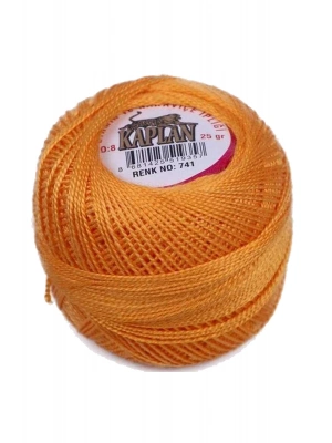 Kaplan Etamin Ve Kanaviçe İpi 8 No Kod/Renk: 741 - Royaleks
