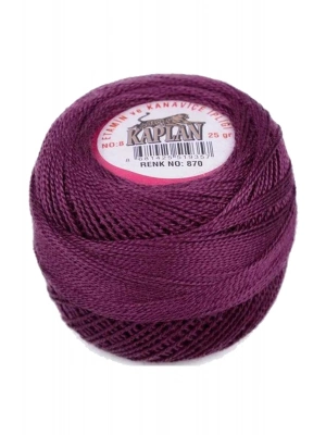 Kaplan Etamin Ve Kanaviçe İpi 8 No Kod/Renk: 870 - Royaleks