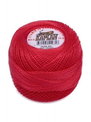Kaplan Etamin Ve Kanaviçe İpi 8 No Kod/Renk: NAR ÇİÇEĞİ - Royaleks