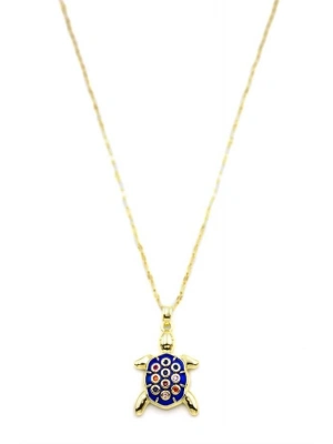 Kaplumbağa Kolye - Altın