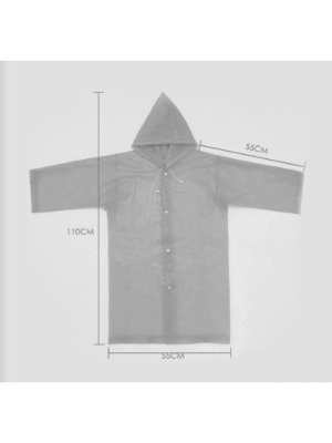 Kapüşonlu Çocuk Yağmurluk