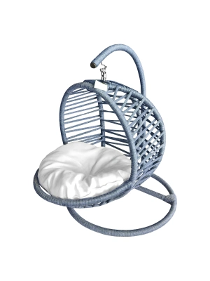 Karamel Pet Kedi Hamağı Minderli Kedi Salıncağı 40*42 cm-62 cm Mavi