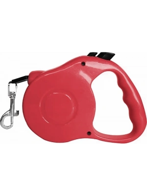 Karamel Pet Otomatik  Köpek Gezdirme Tasması XS 3 Metre 12 kg Kırmızı