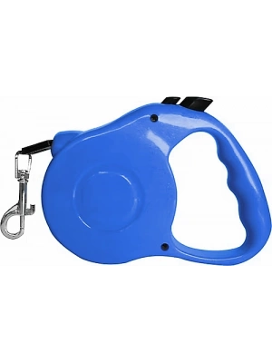 Karamel Pet Otomatik  Köpek Gezdirme Tasması XS 3 Metre 12 kg Mavi