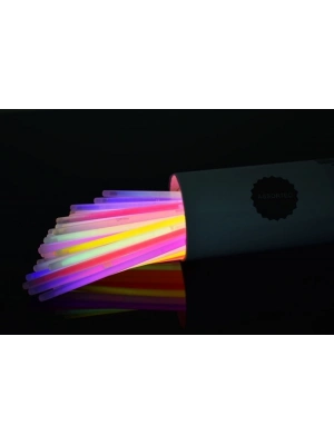 Karanlıkta Parlayan Fosforlu Renkli Taç - 6 Adet