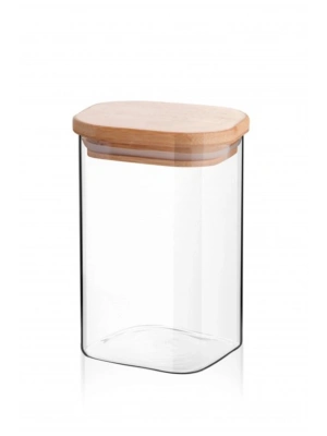 Kare Bambu Kapaklı Baharatlık 65x110 Royaleks-KVN32