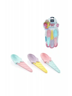 Karnaval Dondurma Kaşığı 3 Adet