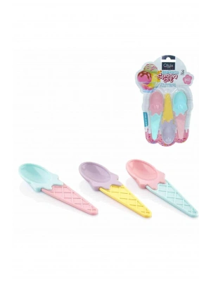 Karnaval Dondurma Kaşığı 3 Adet Royaleks-L716