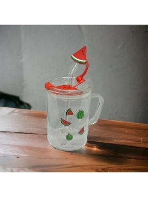 Karpuz Tasarımlı Kupa Bardak